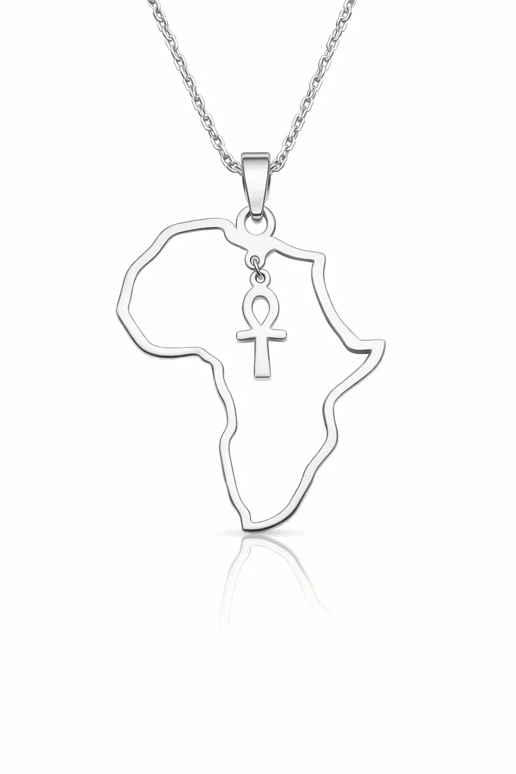 Africa Ankh Pendant - Yellow Gold-Plated Silver 925