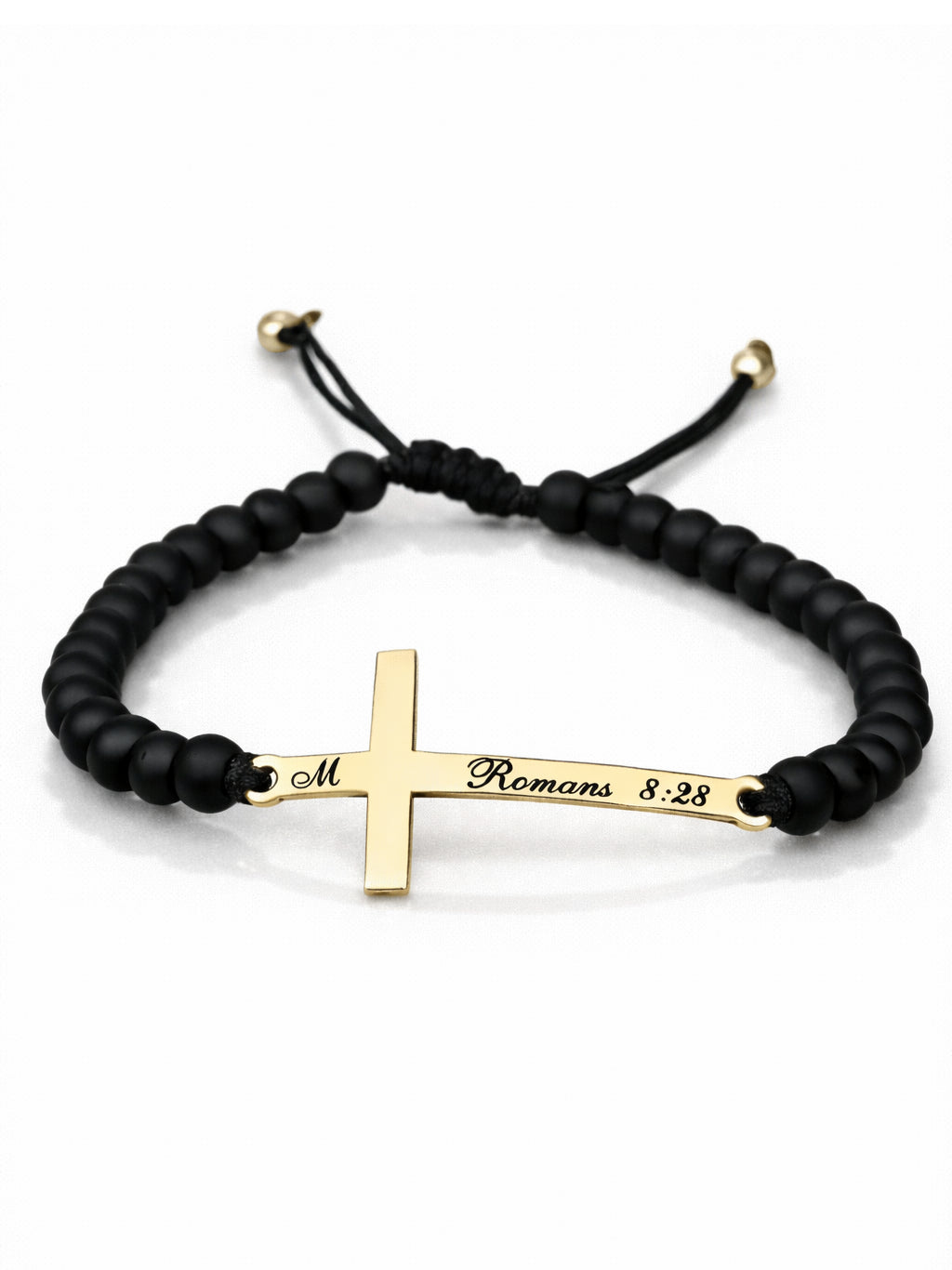Cross Beaded Bracelet