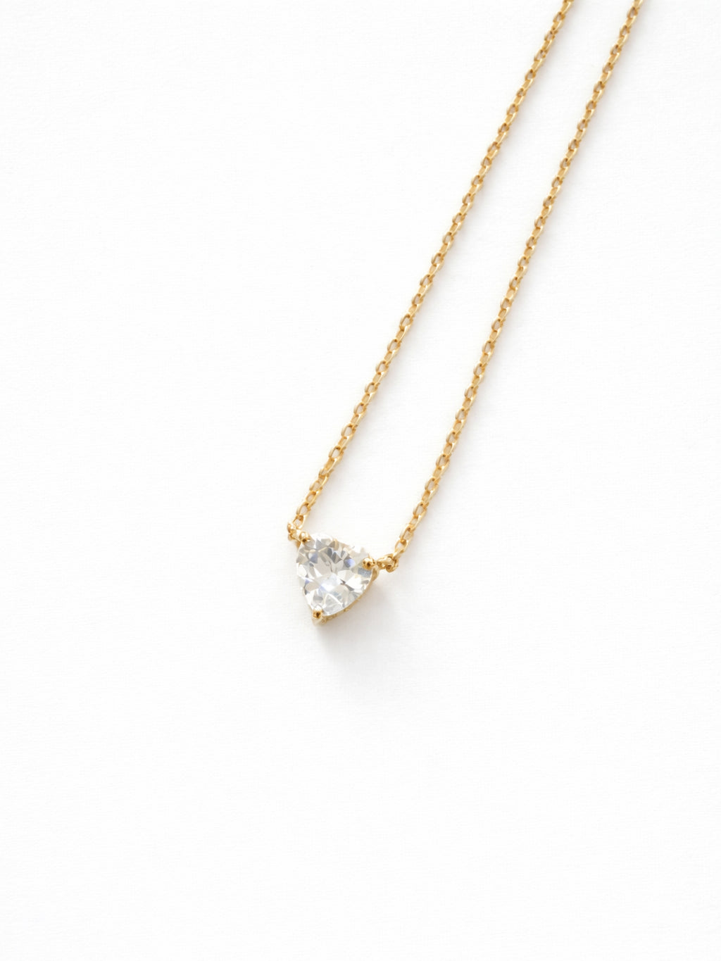 Crystal Heart Pendant Necklace