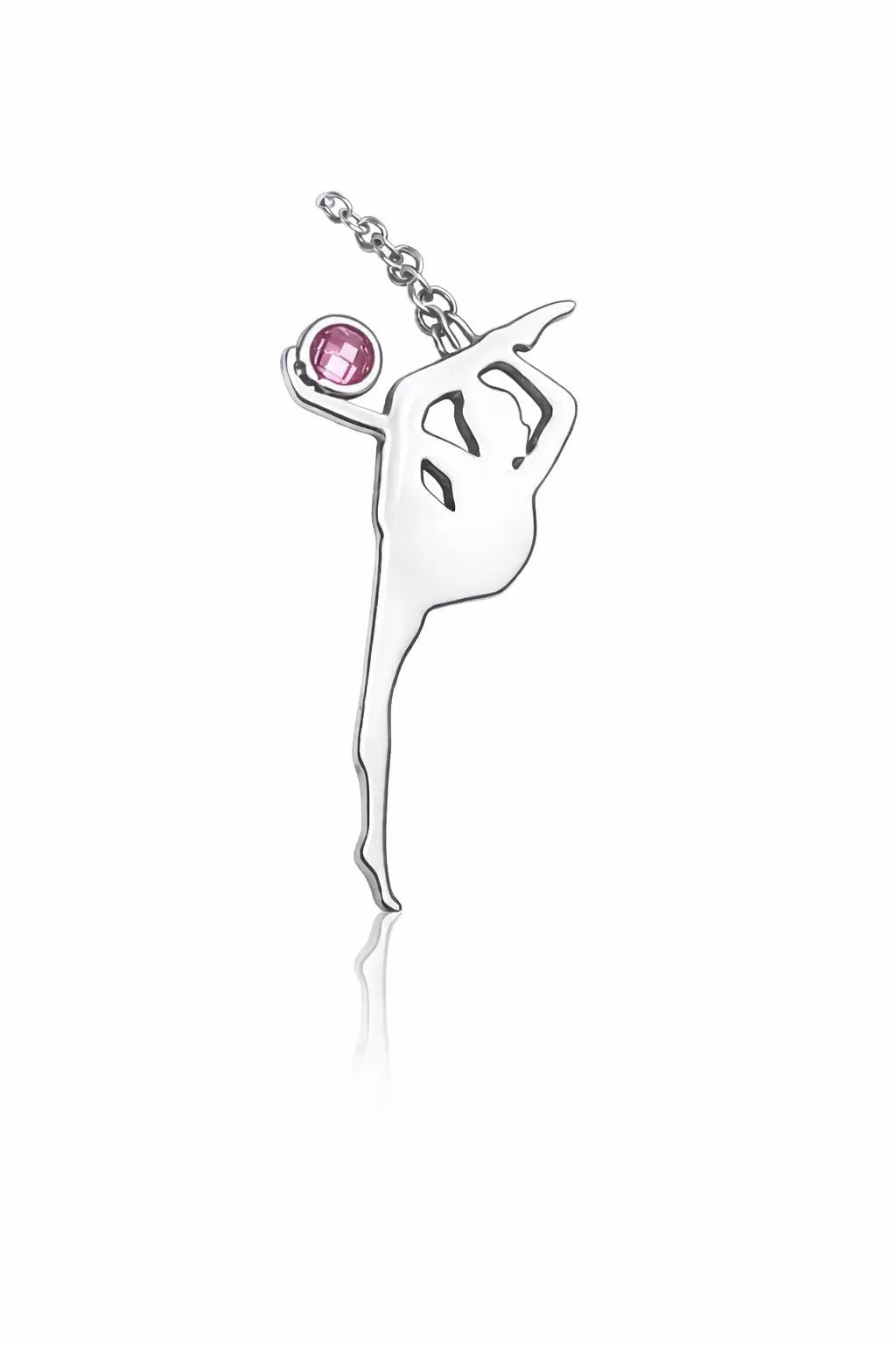 Dancer Grace Pendant - Yellow Gold-Plated Silver 925