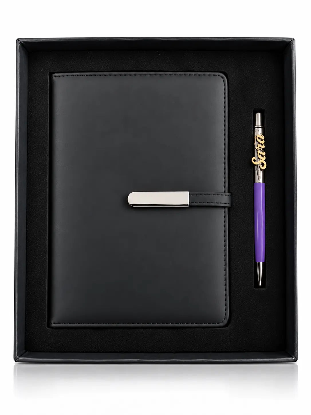Minimalist Name Pen Set (Purple)