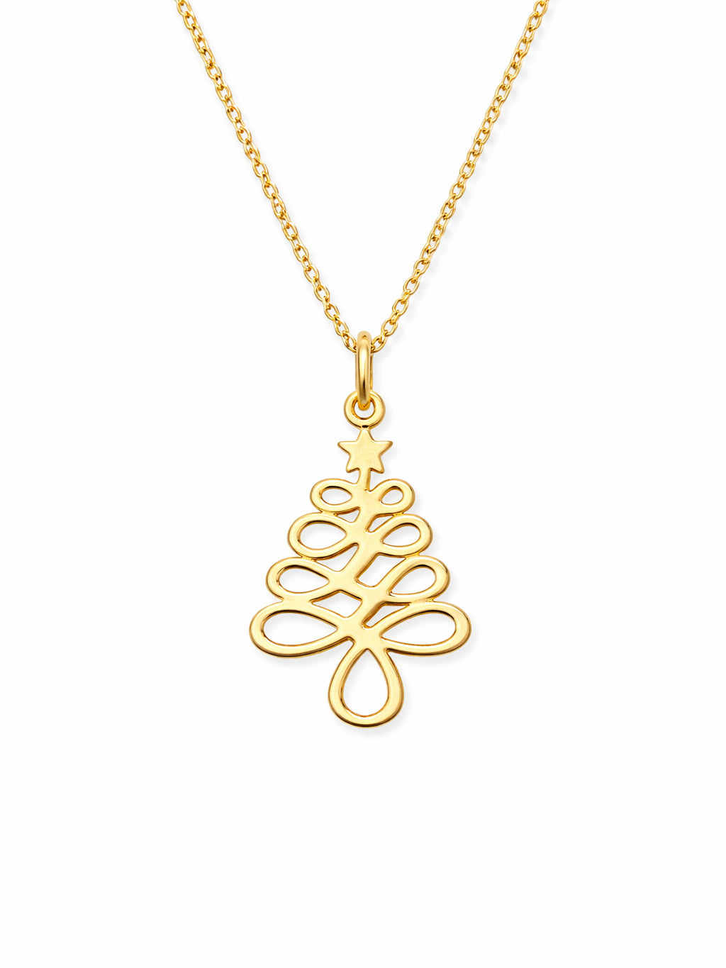 Christmas Tree Necklace