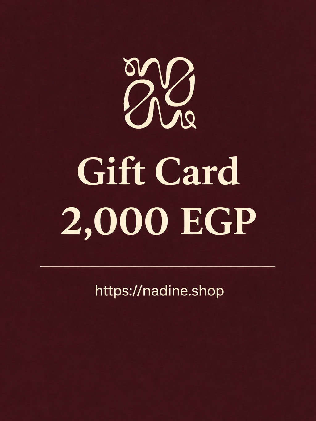 Gift Card - NADINE.shop