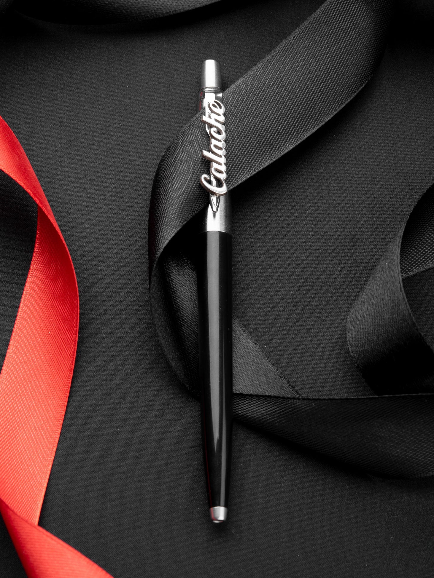 Personalized Parker Pen (Black x Silver)