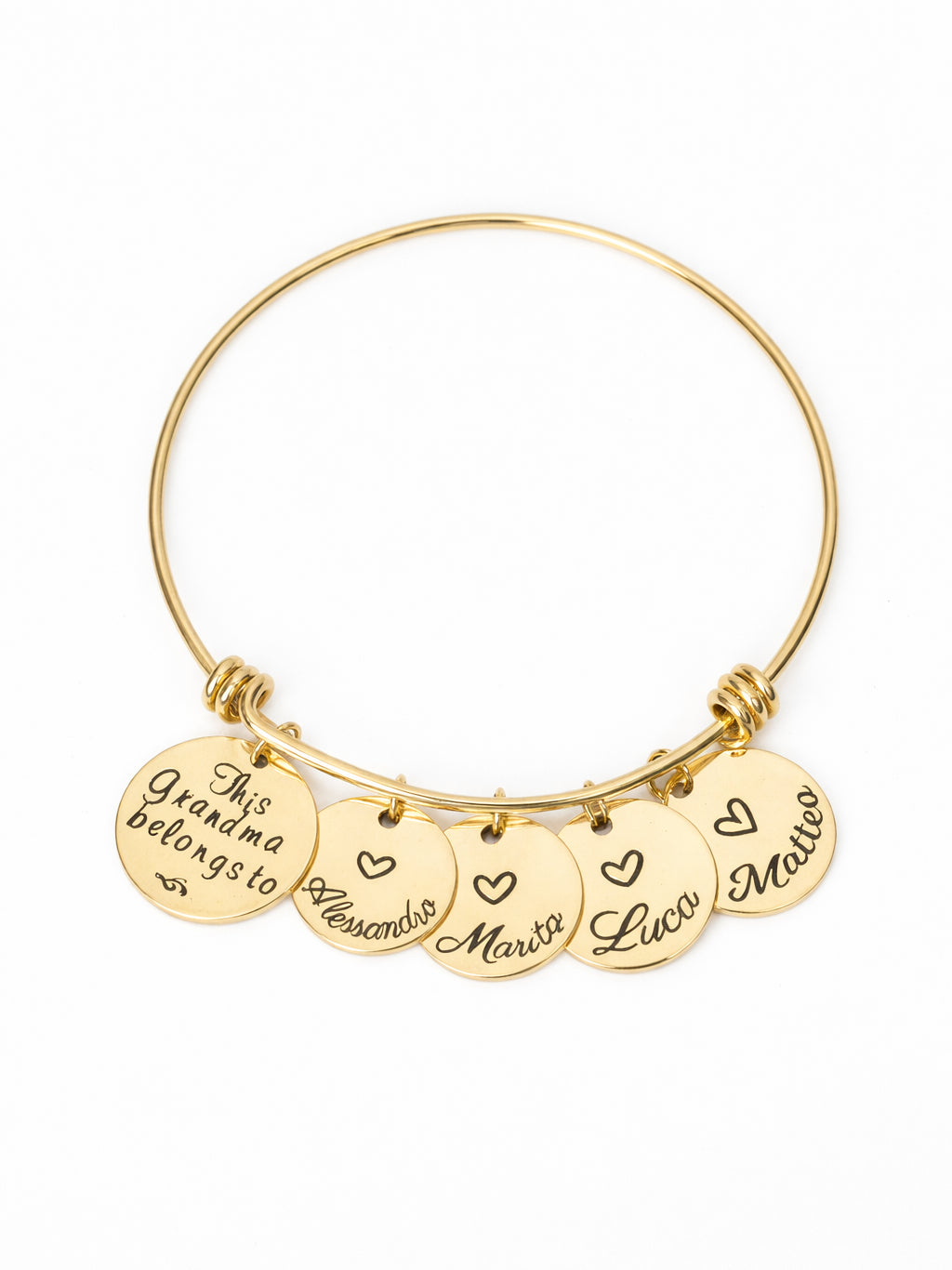 Personalized Charms Bracelet