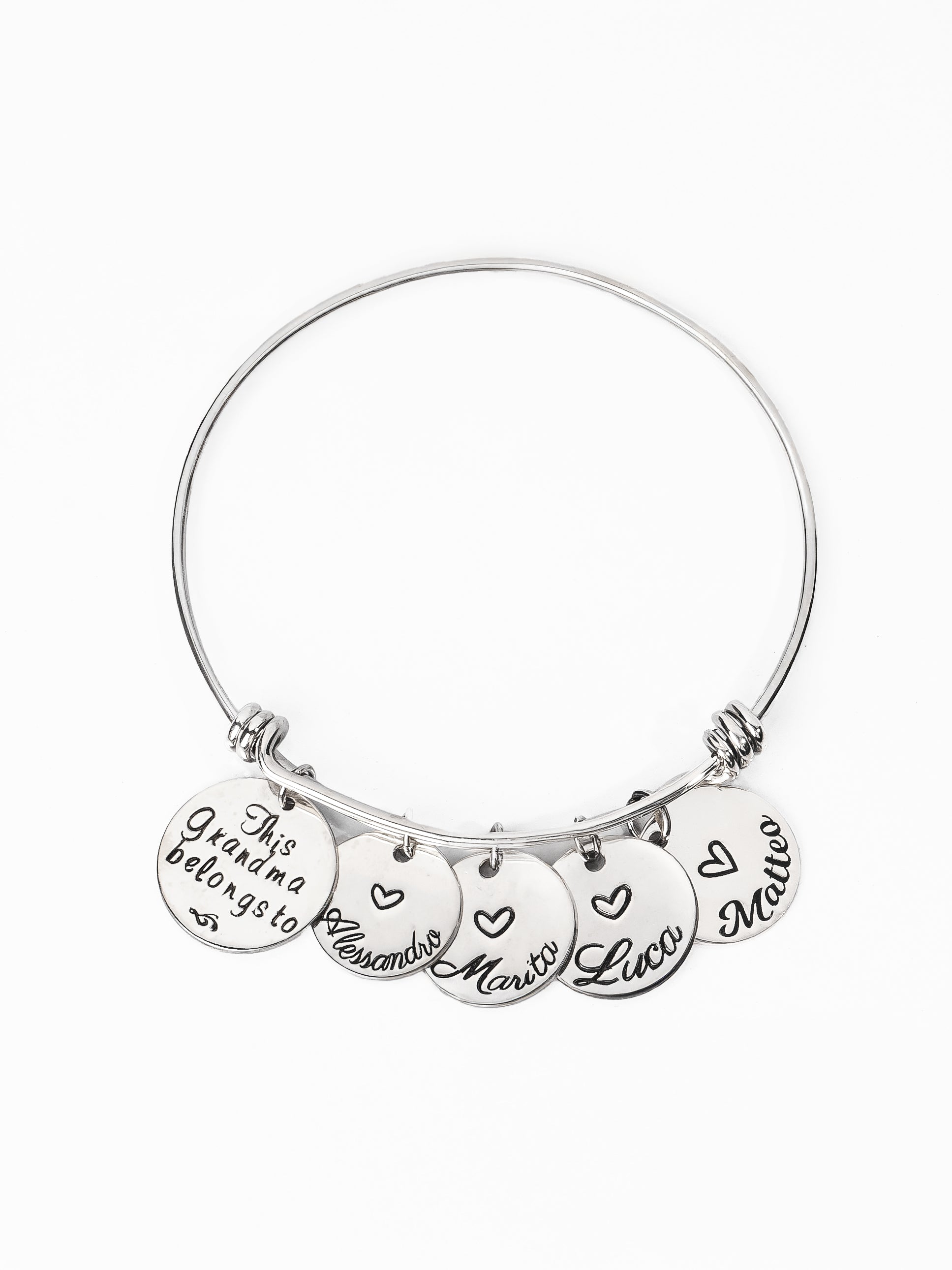 Personalized Charms Bracelet