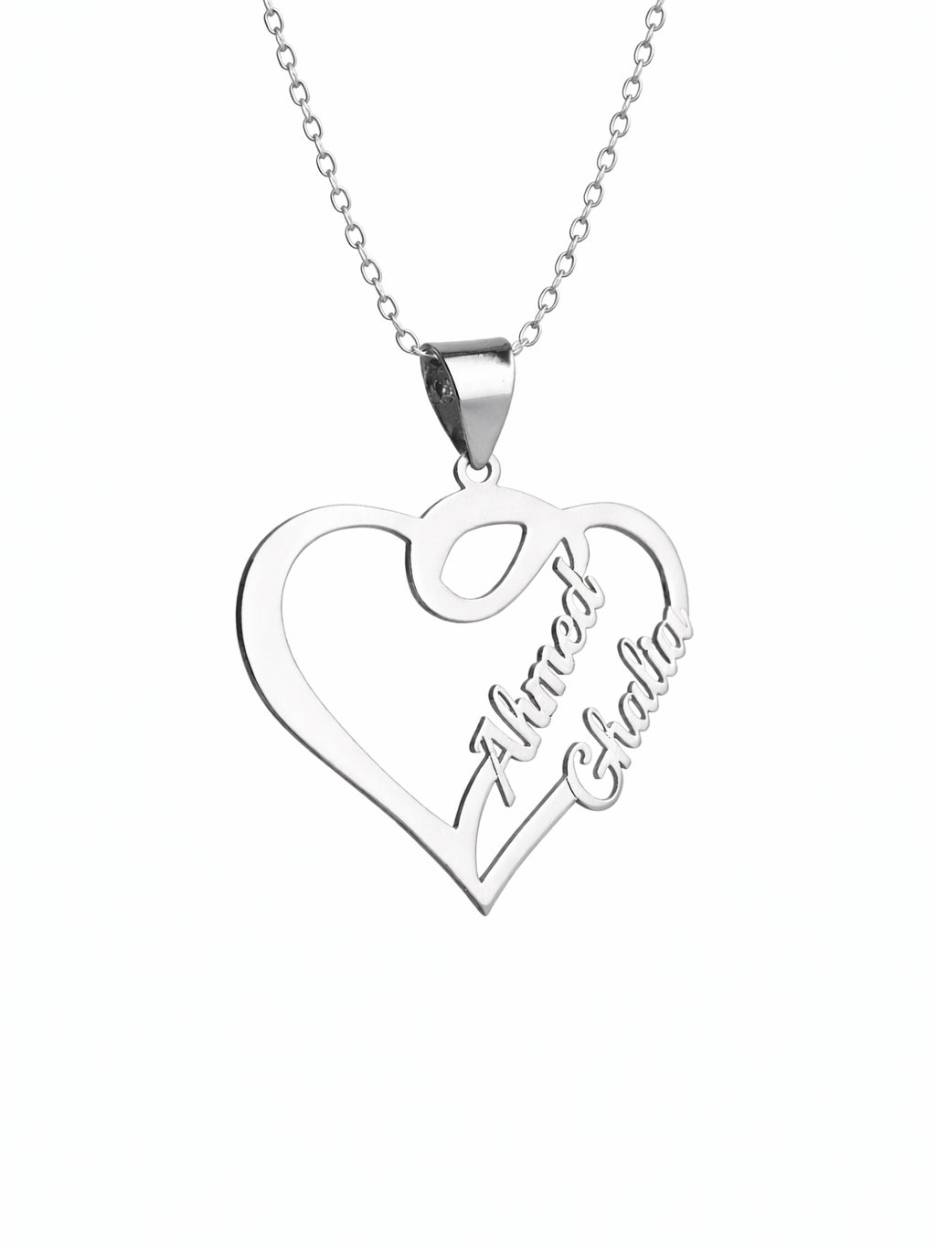 Personalized Heart Pendant