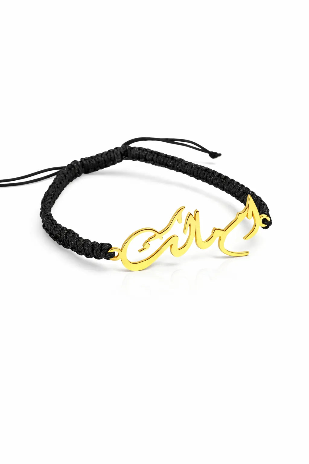 Script Embrace Bracelet - Yellow Gold-Plated Silver 925