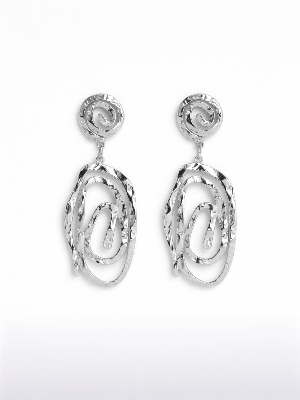 Spiral Statement Earrings