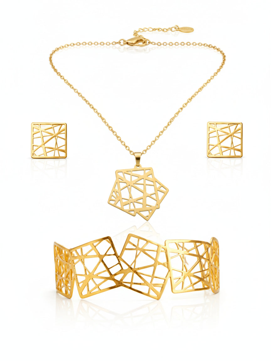 Squares Jewelry Set