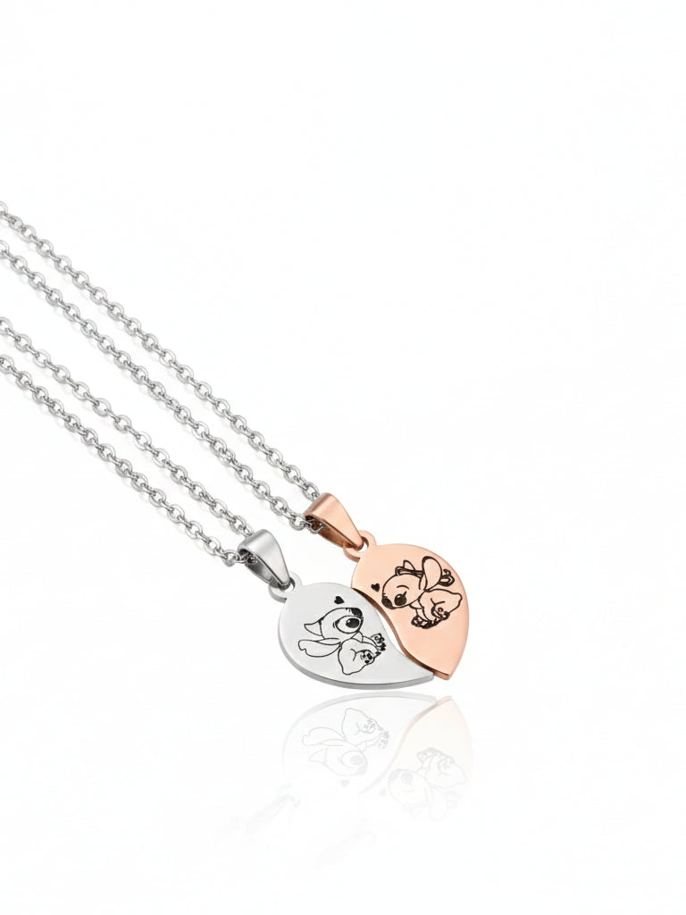 Twin Heart Necklace