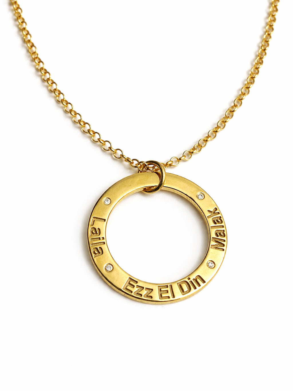Circle of Names Necklace