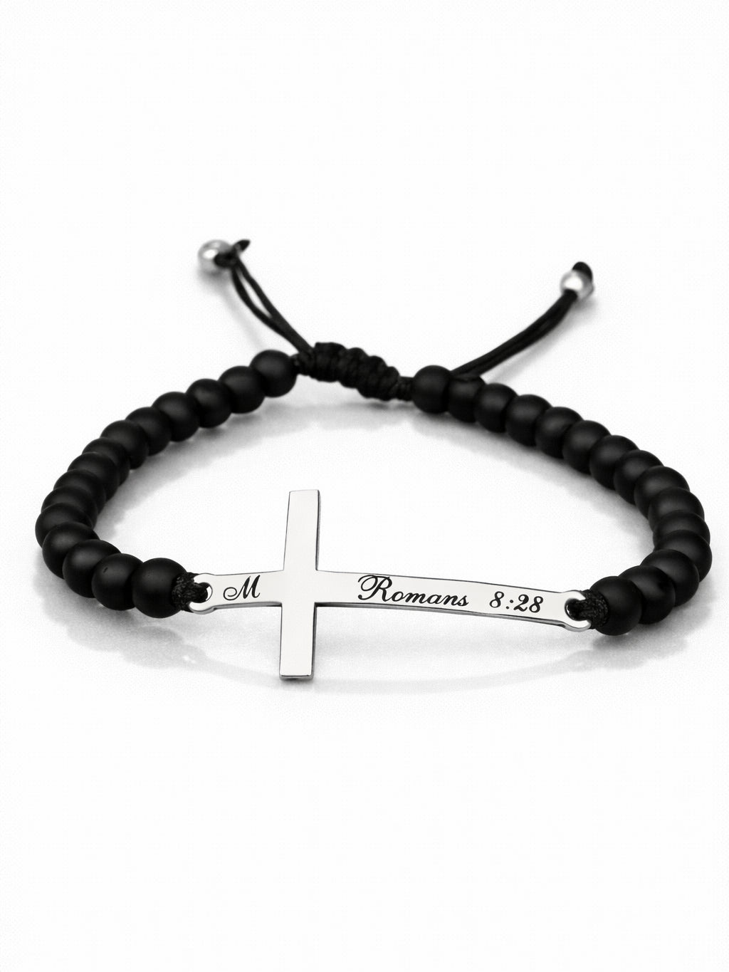 Cross Beaded Bracelet