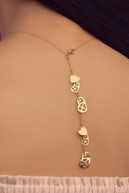 Heart Necklace with Extension