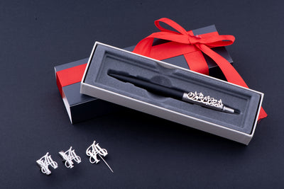 Men's set (Cufflinks + Suit Pin + Parker Pen)
