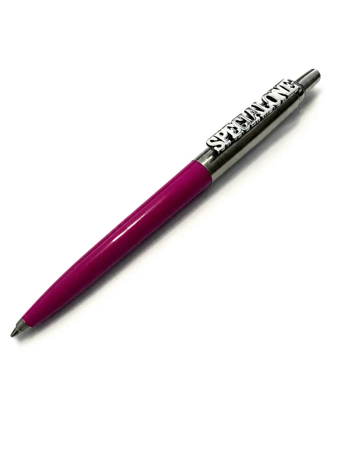 Personalized Parker Pen (Fuchsia x Silver)
