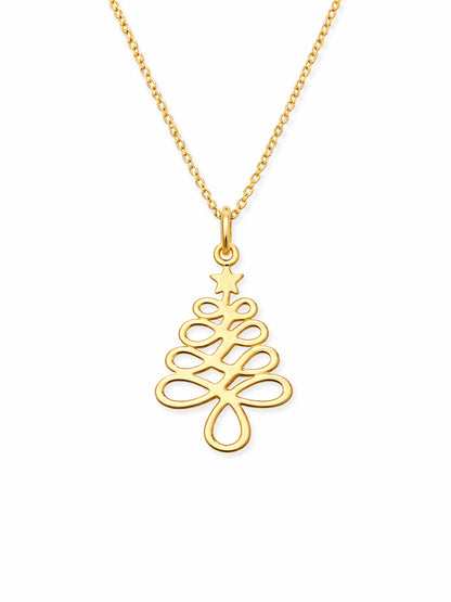Christmas Tree Necklace