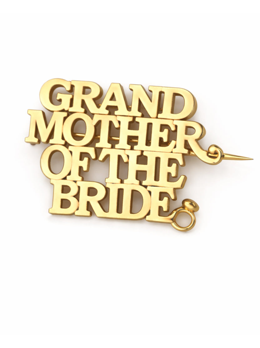 Mother of the Bride Pin