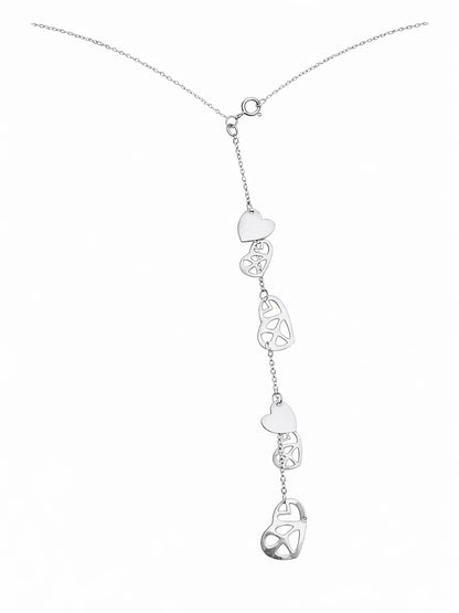 Heart Necklace with Extension