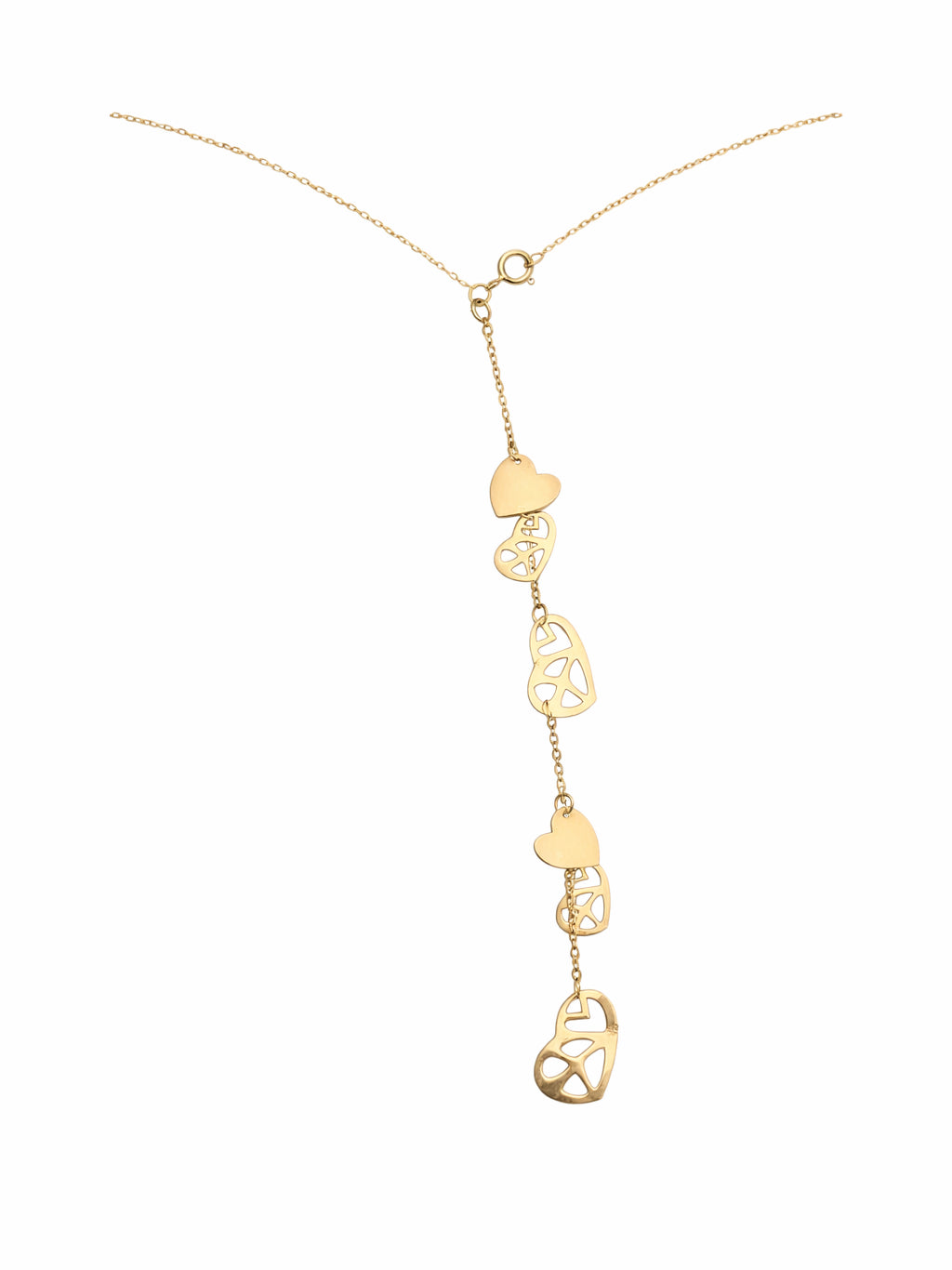 Heart Necklace with Extension