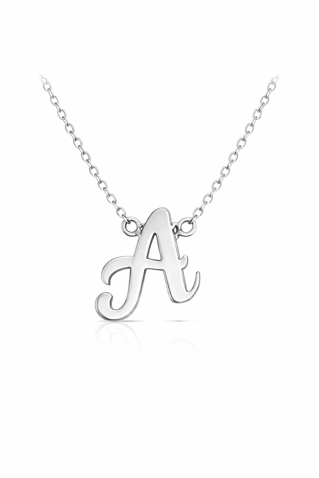 Initial Charm Necklace - Yellow Gold-Plated Silver 925