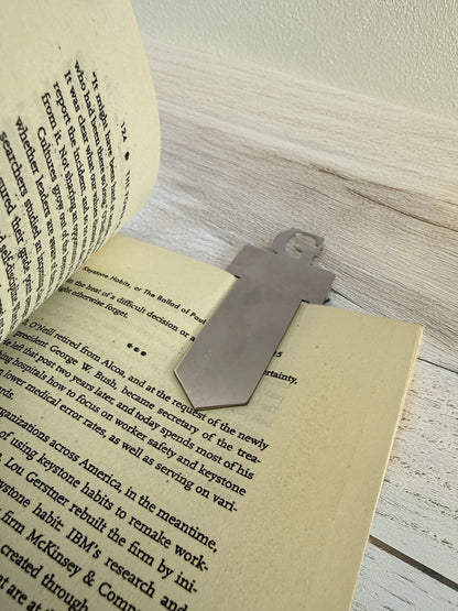 Initials personlized Bookmark