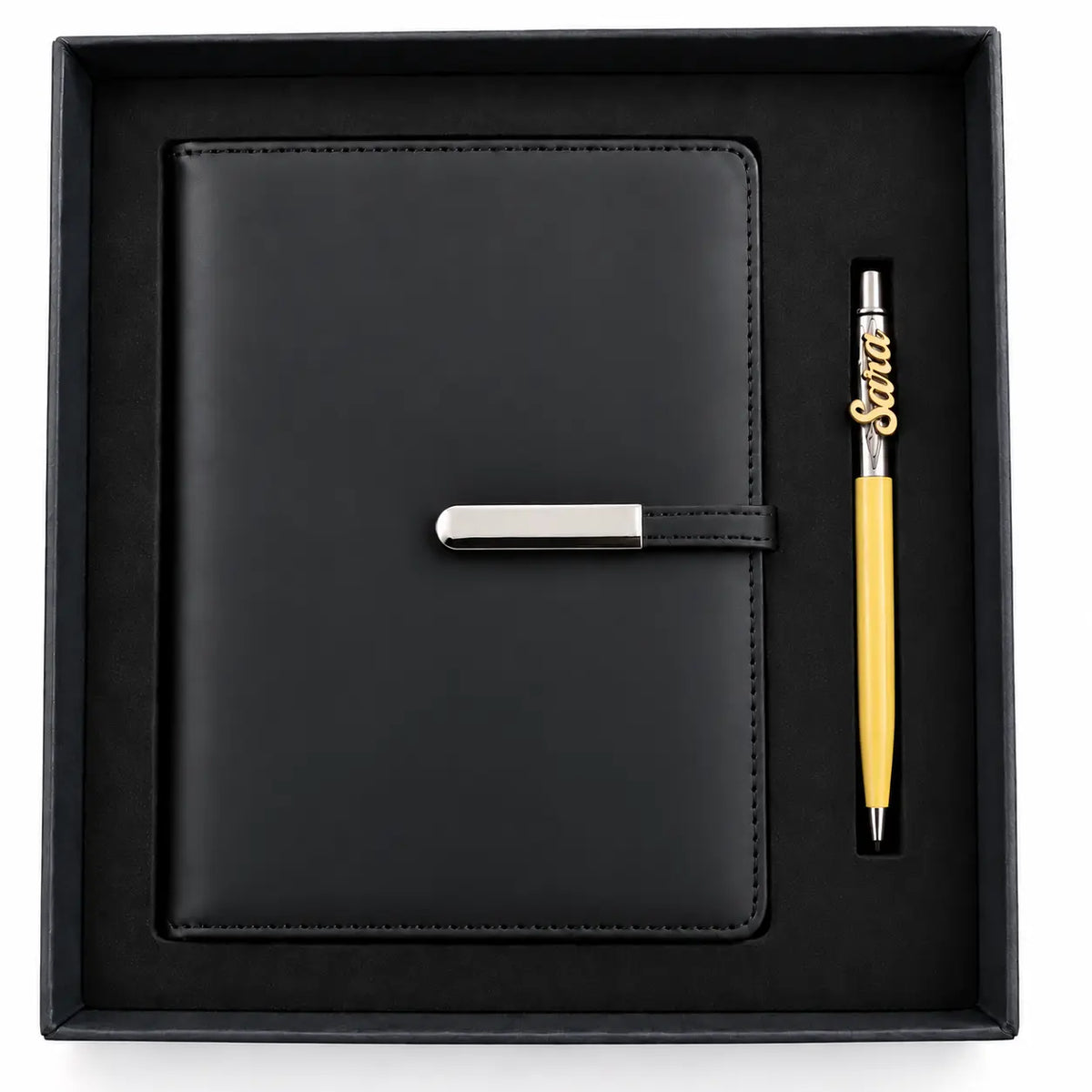 Minimalist Name Pen Set (Yellow)
