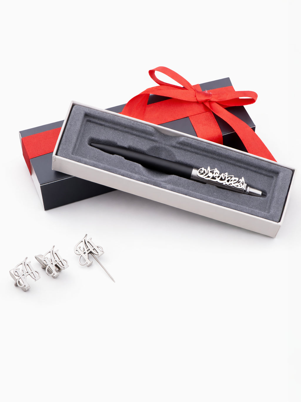 Men's set (Cufflinks + Suit Pin + Parker Pen)
