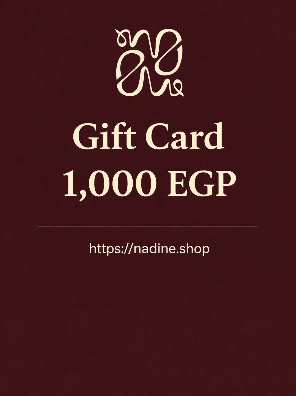 Gift Card - NADINE.shop