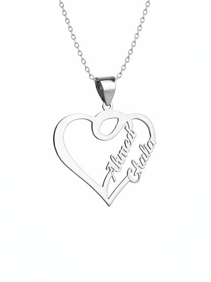 Personalized Heart Pendant