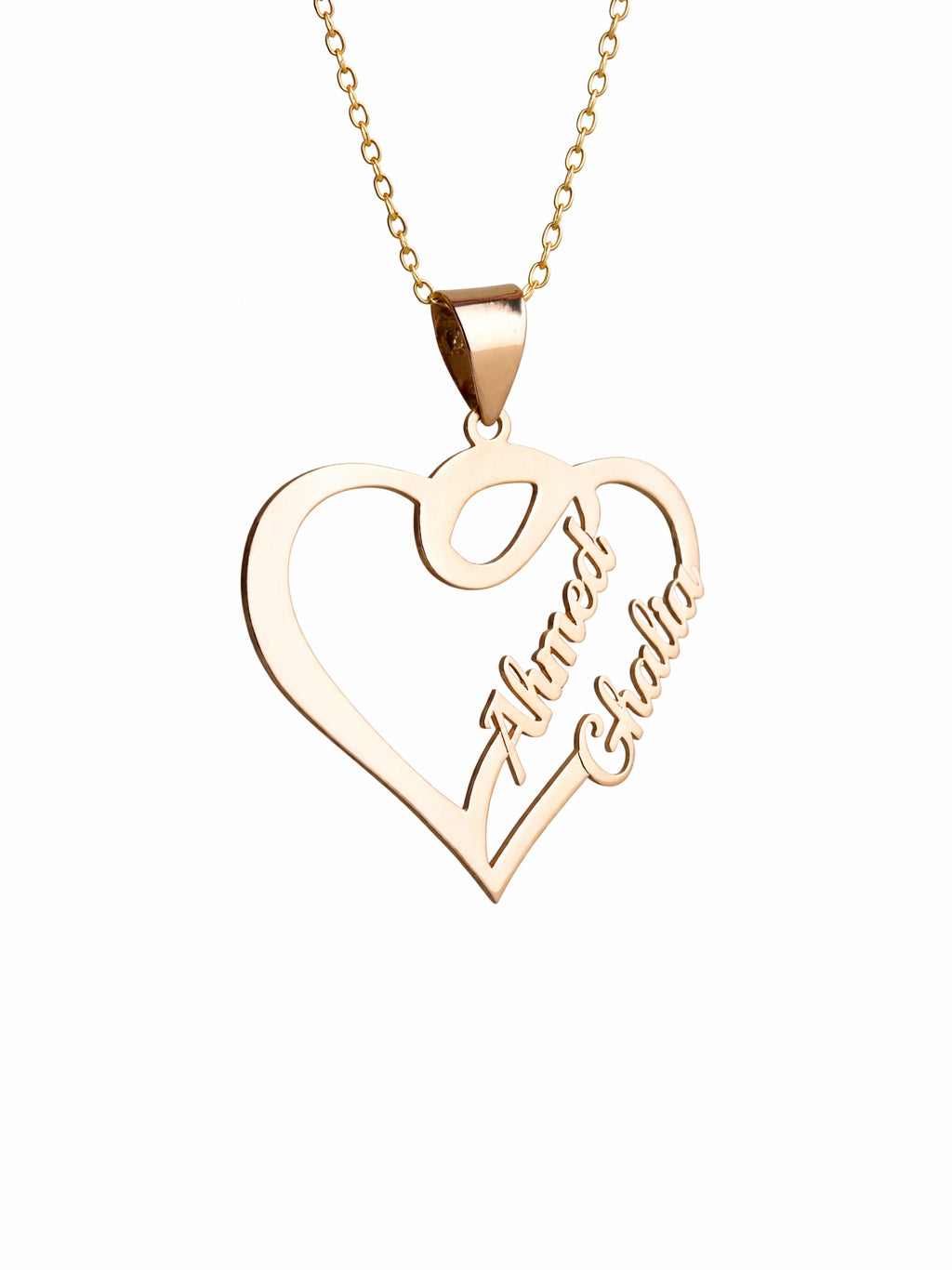 Personalized Heart Pendant