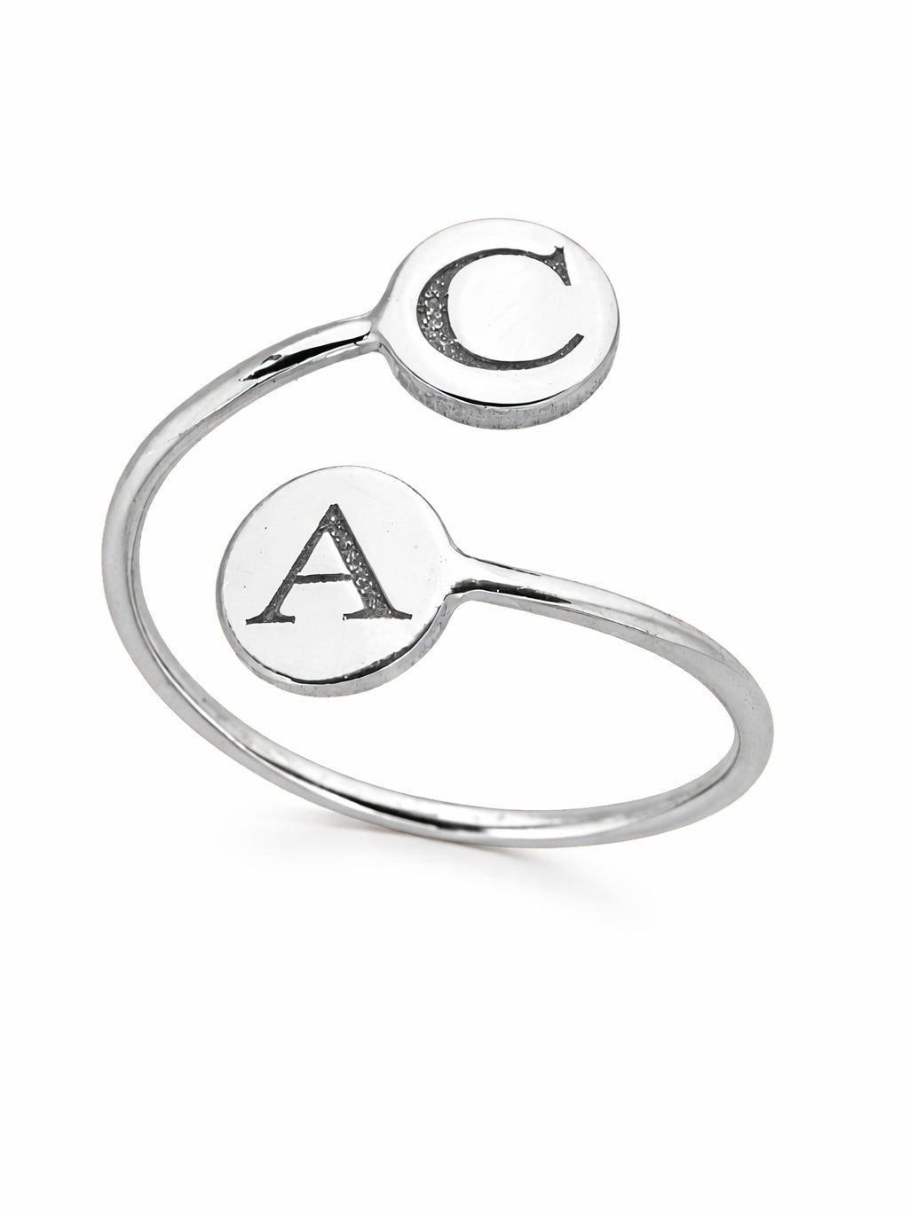 Personalized Initials Ring