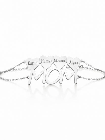 Personalized Mom's Bracelet