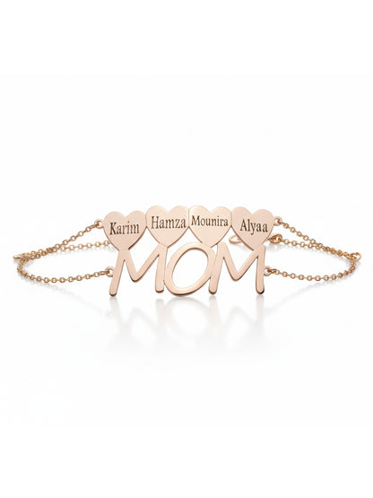 Personalized Mom's Bracelet