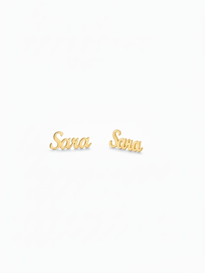 Personalized Name Earrings