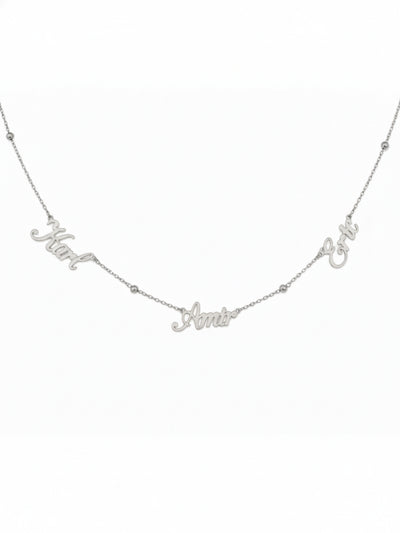 Personalized Necklace with 3 Names