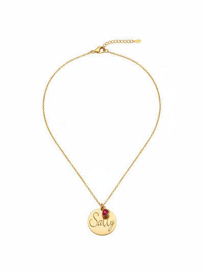 Personalized Necklace with Name Plaque