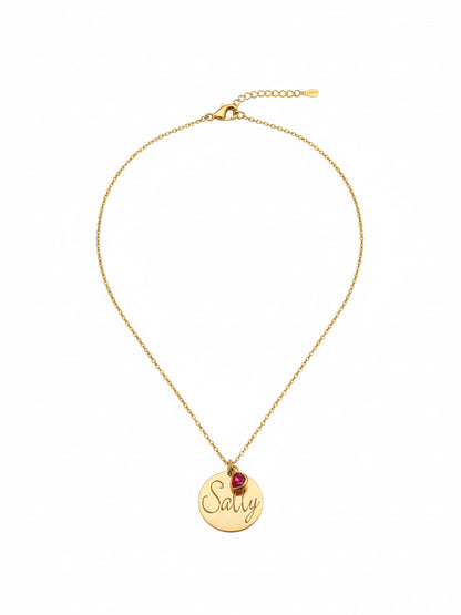 Personalized Necklace with Name Plaque