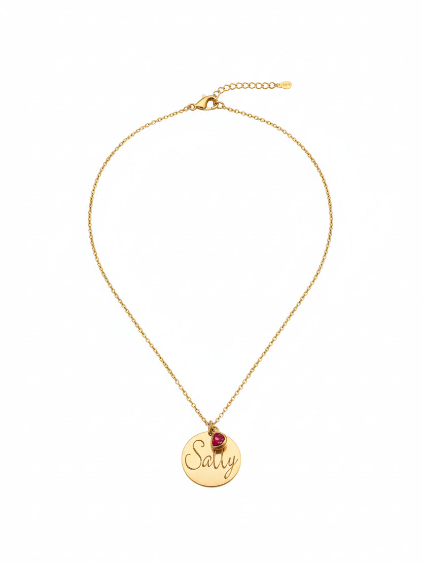 Personalized Necklace with Name Plaque