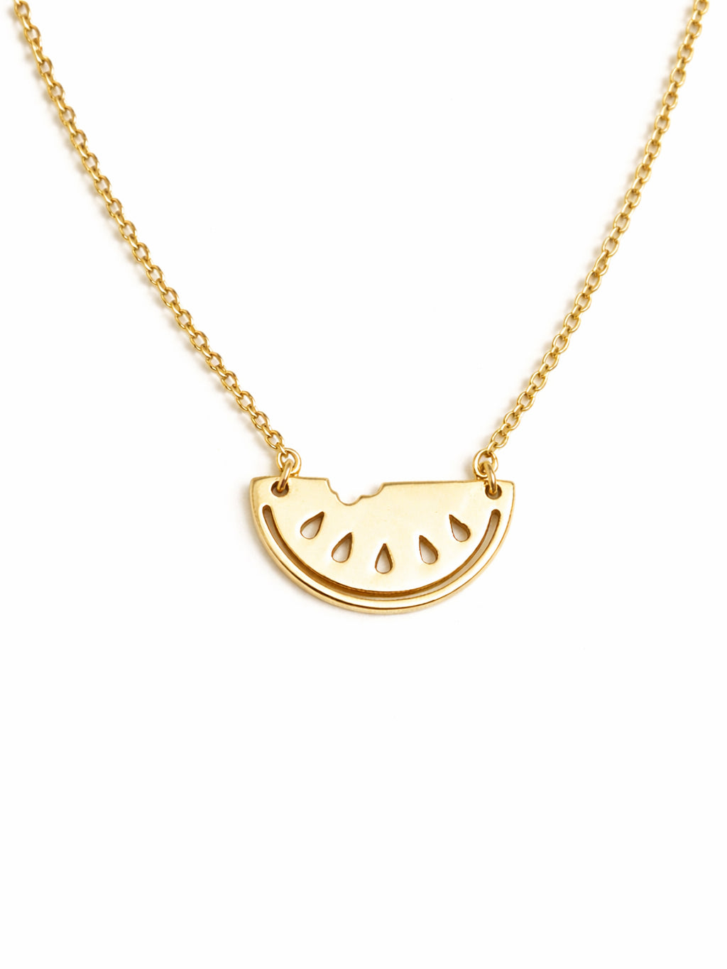 Watermelon Slice Necklace