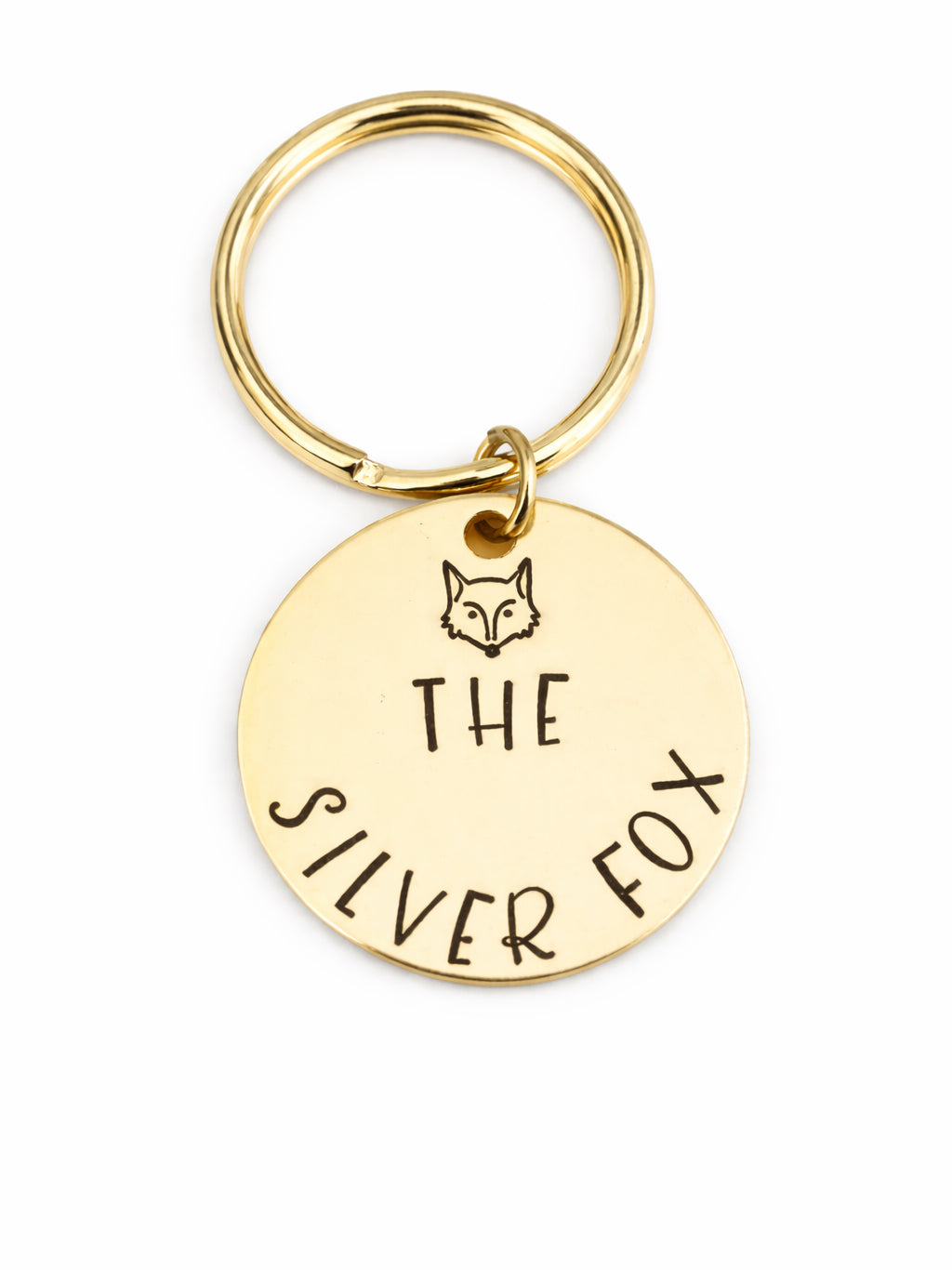 The silver Fox Keychain