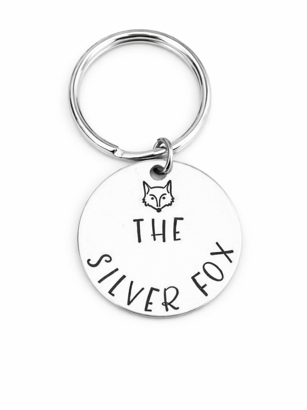 The silver Fox Keychain