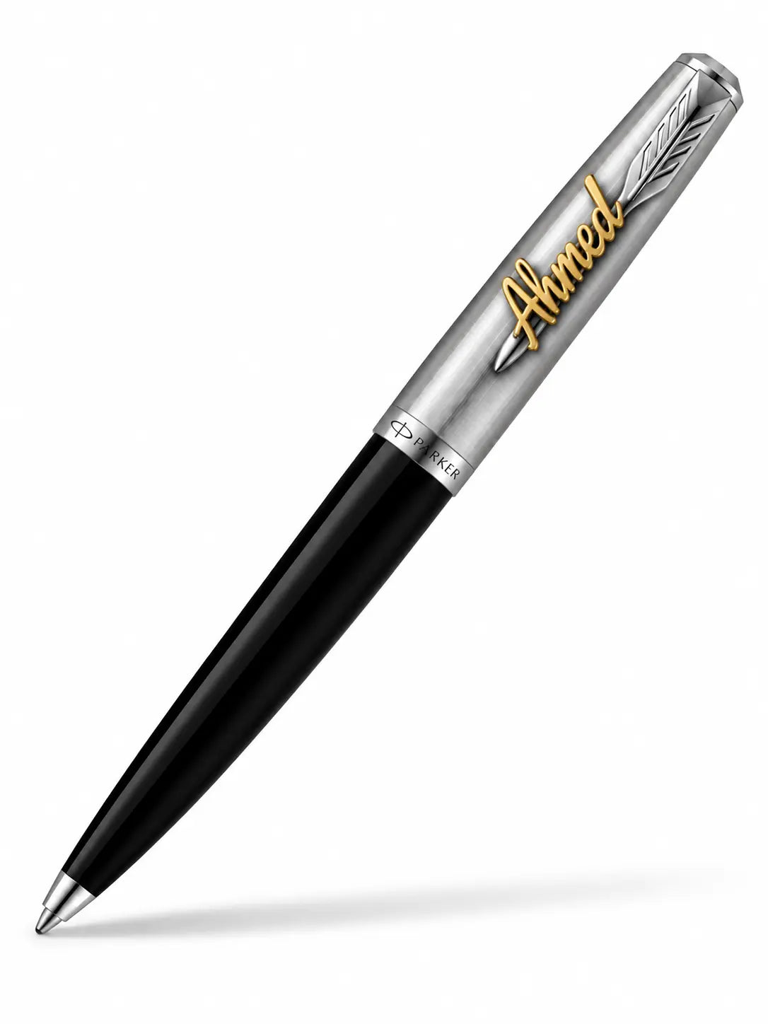 Personalized Parker 51 Pen (Black x Silver)
