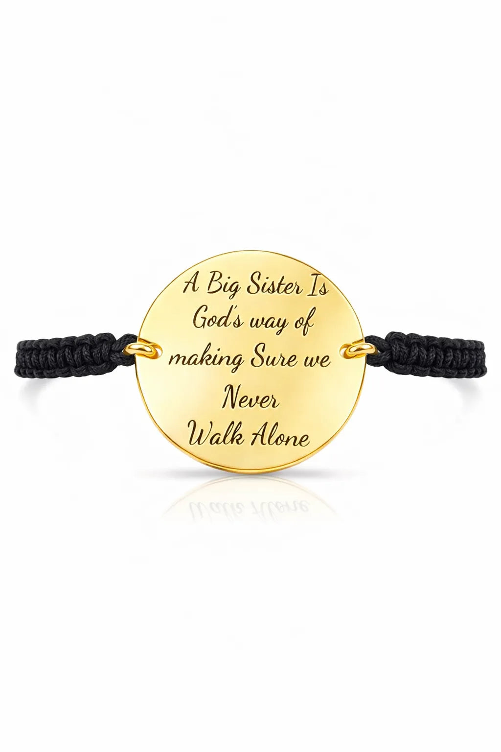 Sister's Embrace Bracelet - Yellow Gold-Plated Silver 925