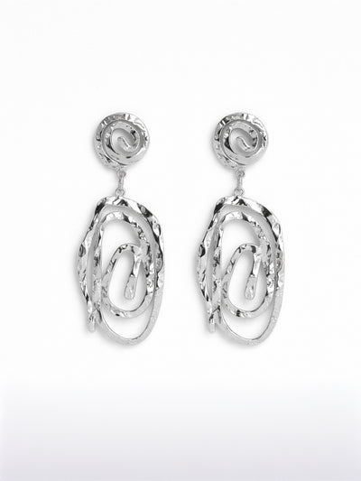 Spiral Statement Earrings