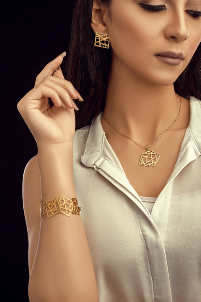 Squares Jewelry Set