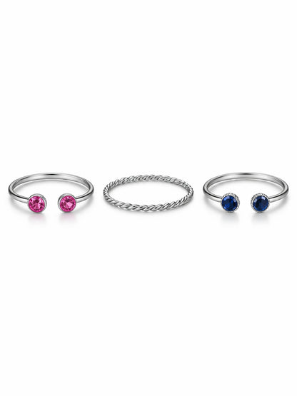 Minimal Stackable Ring Set