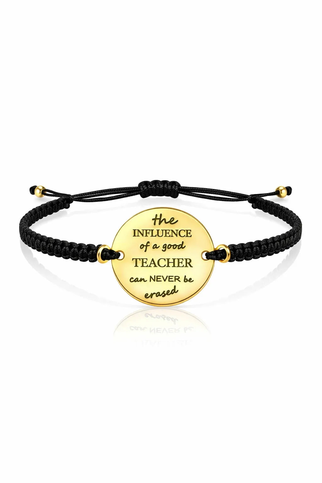 Teacher Impact Bracelet - Yellow Gold-Plated Silver 925