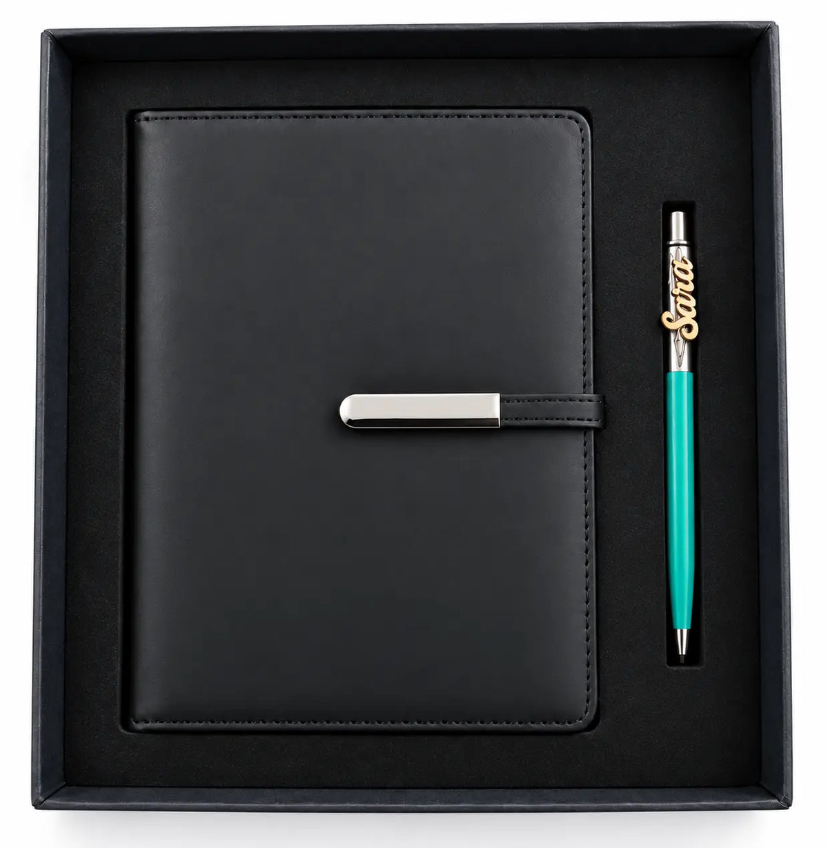 Minimalist Name Pen Set (Teal)