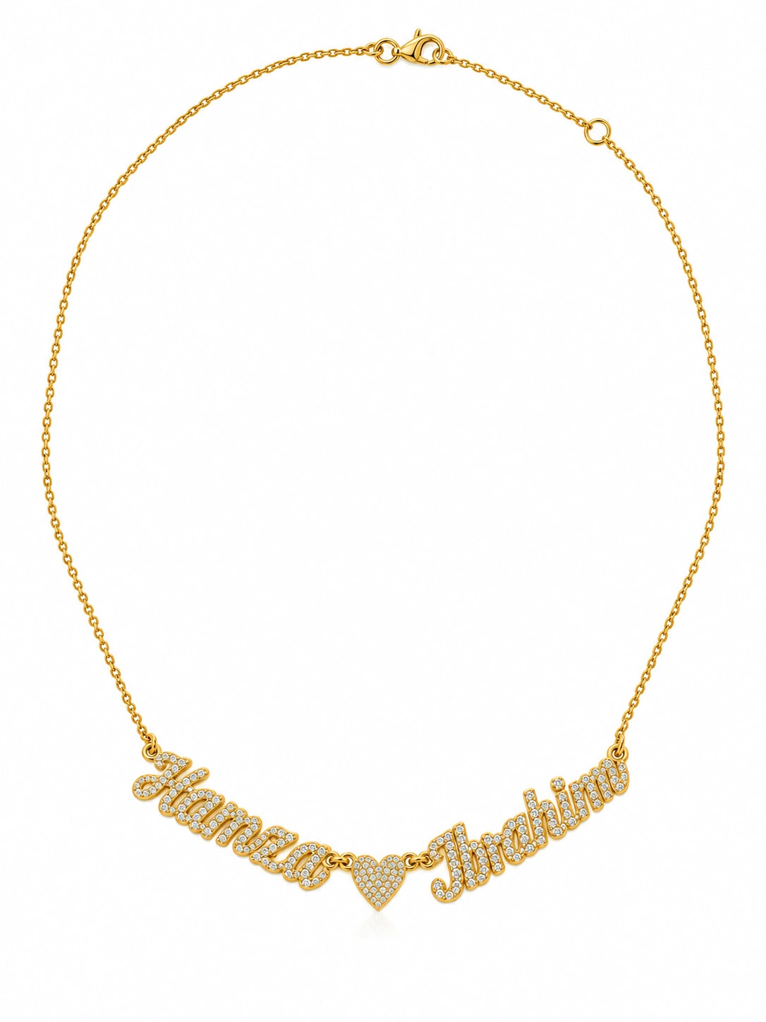 Heart Name Necklace